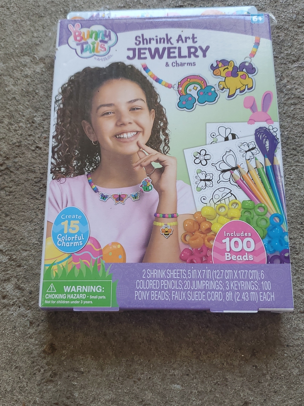 Shrink Art Jewelry & Charms Kit - Purple